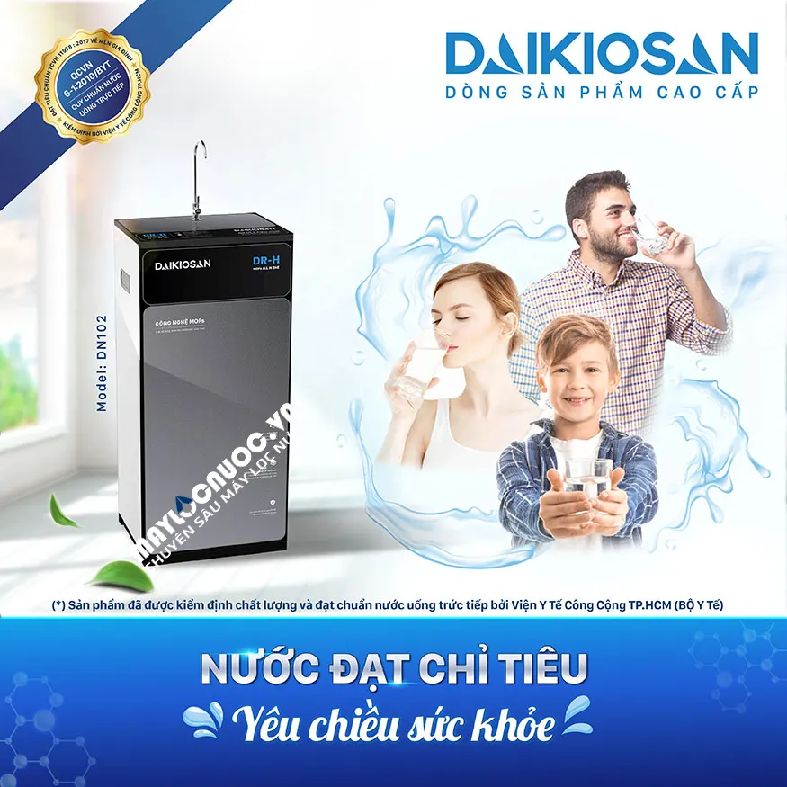 Máy lọc nước RO Dr.H 3D Daikiosan DN102